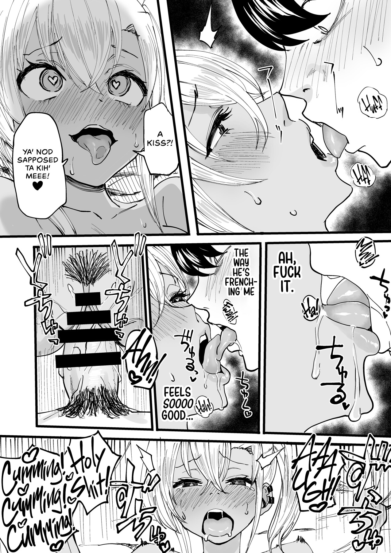 Hentai Manga Comic-Happy Endings with a Tanned Gyaru Massage Therapist-Read-37
